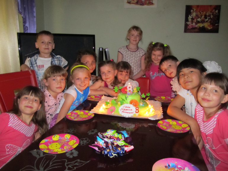 Настёне 8 лет!!!