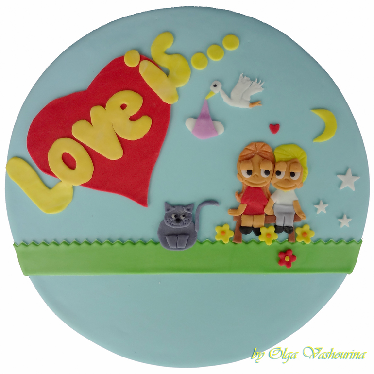 Love is... и первая аппликация