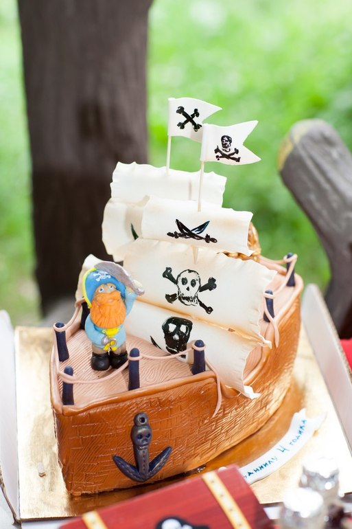 Кораблик для маленького пирата