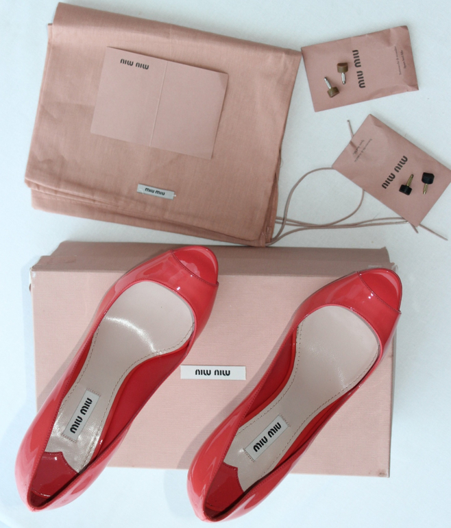 Туфли miu miu 100% оригинал из Америки 38