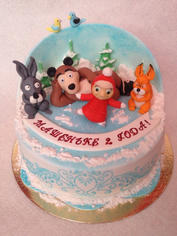 Маша, Миша и звери)