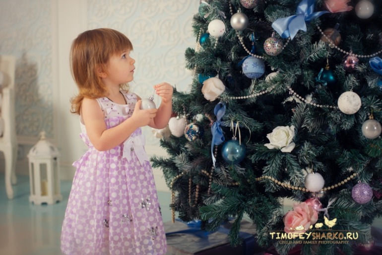Варина новогодняя фотосессия!