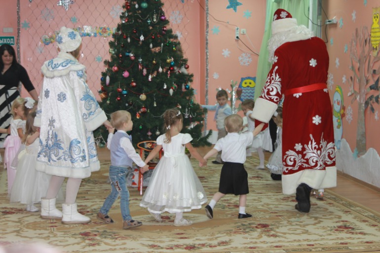 Новый год в саду)