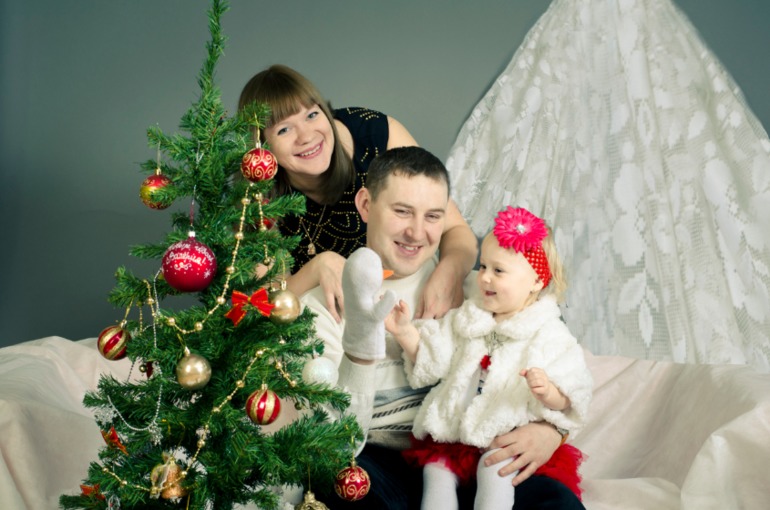 Наша новогодняя фотосессия)))