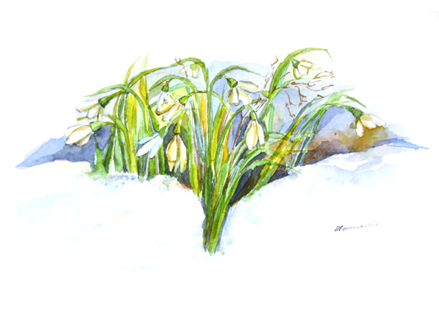 Акварель Это моя жизнь