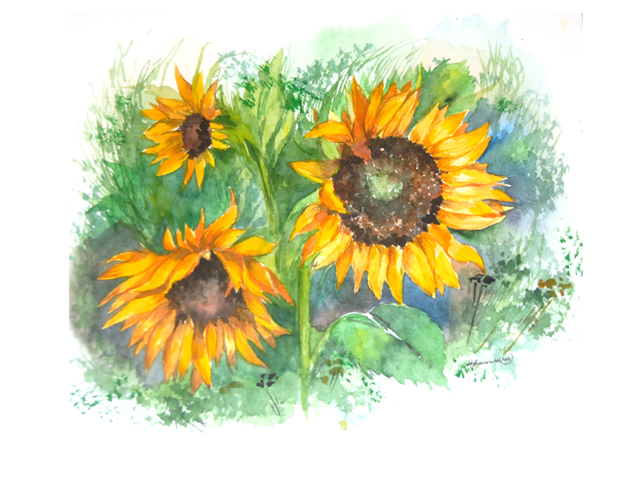 Акварель Это моя жизнь