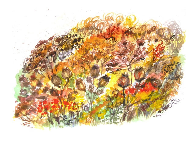 Акварель Это моя жизнь