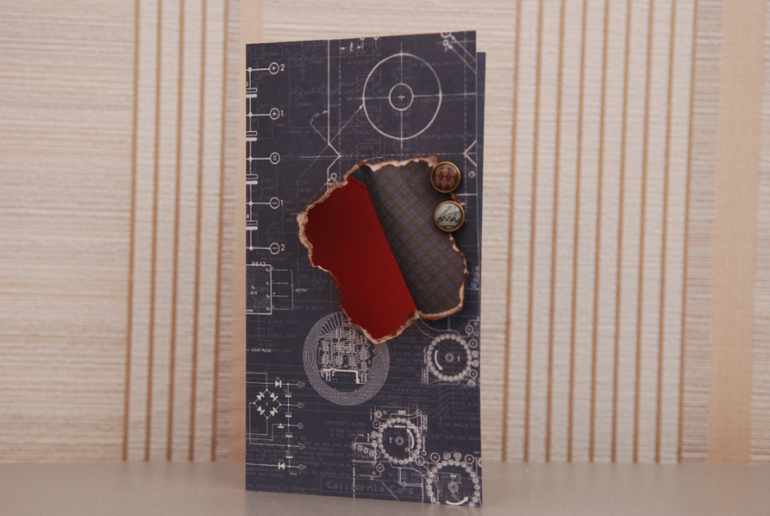 Мужская открытка