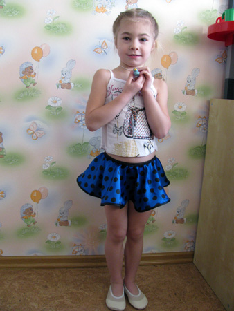 Юбочка для танцев.