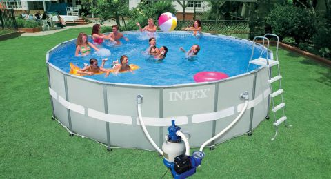 Выбираем каркасный бассейн для взрослых деток)