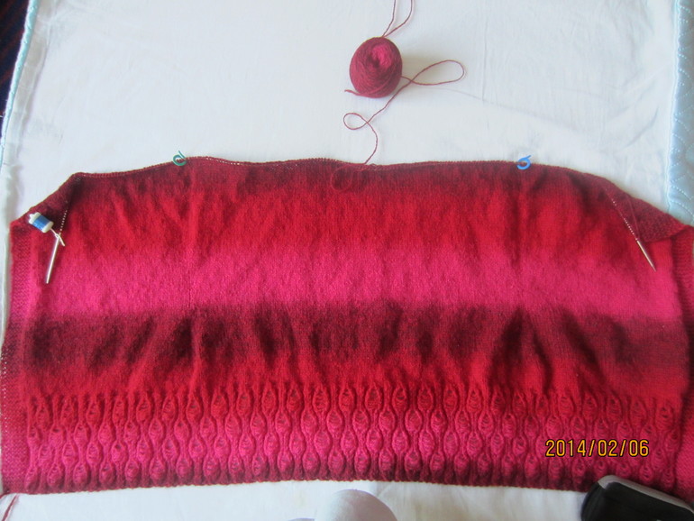 Конкурс Вязание спицами 3 Осень-Зима. Жакет Roheline.