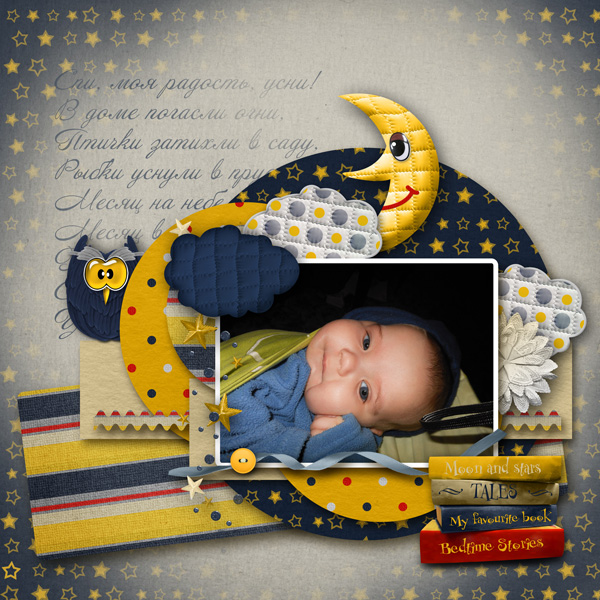 "BEDTIME STORIES" by Angelle Designs