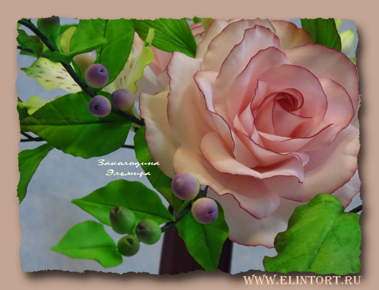 Сахарный букет.