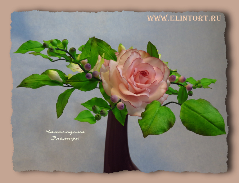 Сахарный букет.