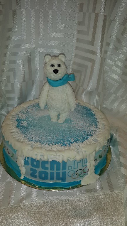 Быстро-торт к открытию олимпиады)