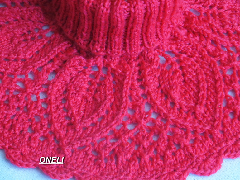 Манишка "Листья"