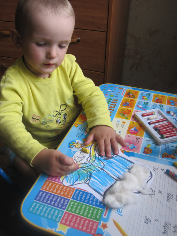 Занятие Шичида "Одежда-обувь"