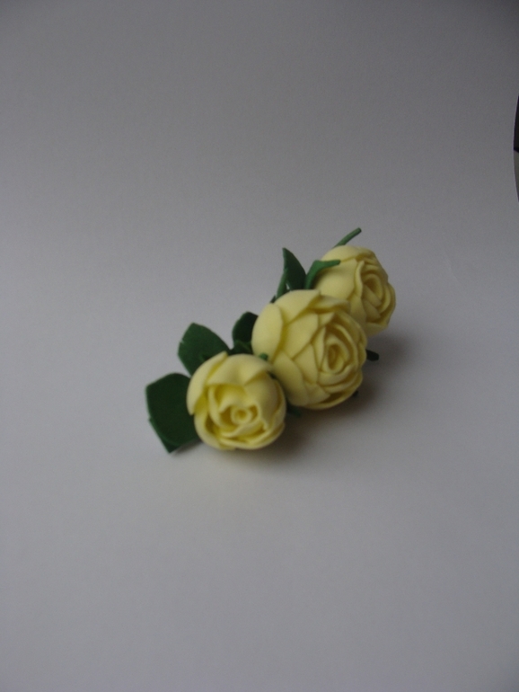 Мои первые цветочки из фоамирана