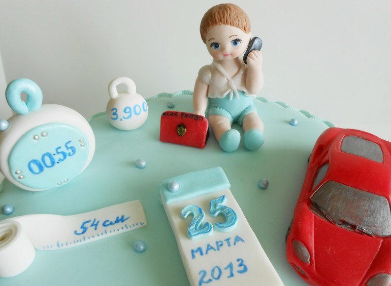 Тортик для современного малыша.