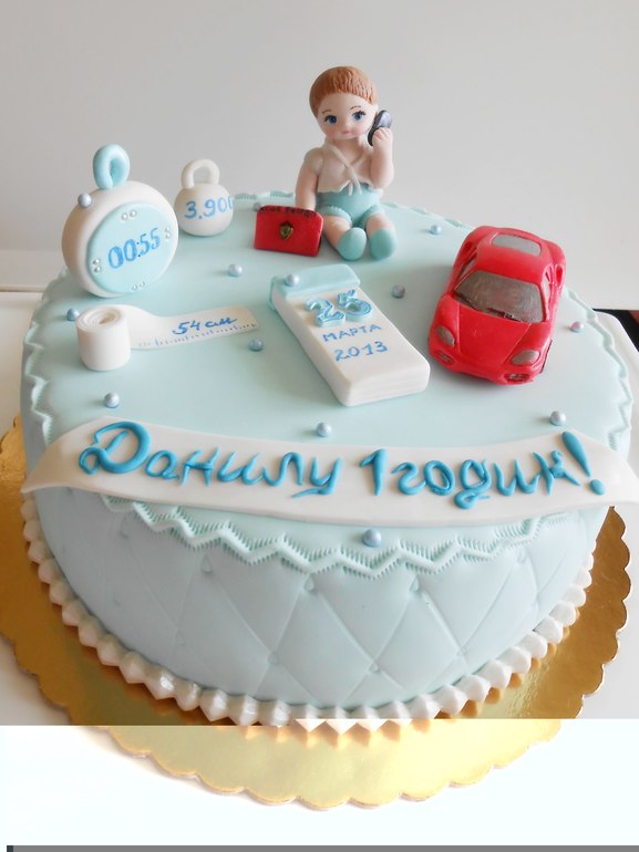 Тортик для современного малыша.