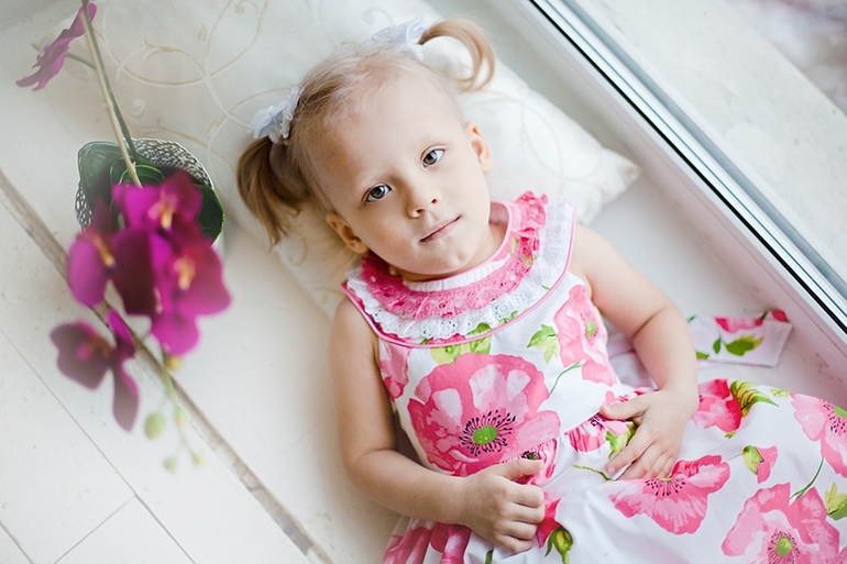 Фотосессия в три годика.