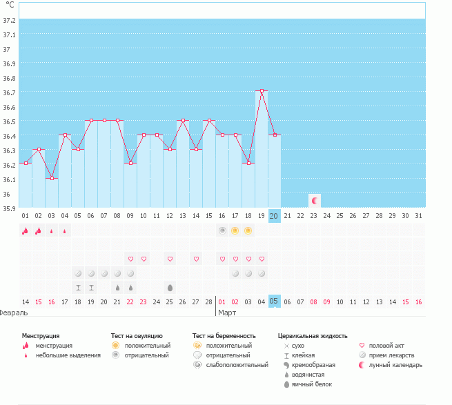 Не пойму была ли овуляция?