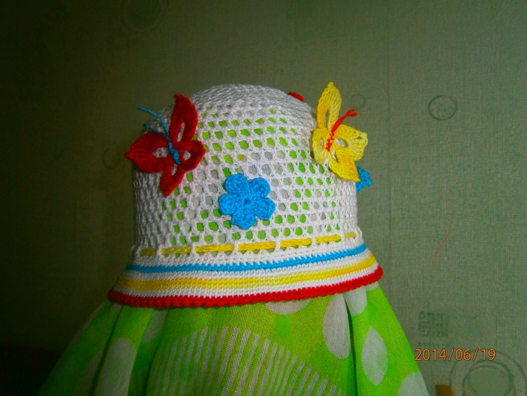 Наши летние Шапки-кепки-панамки