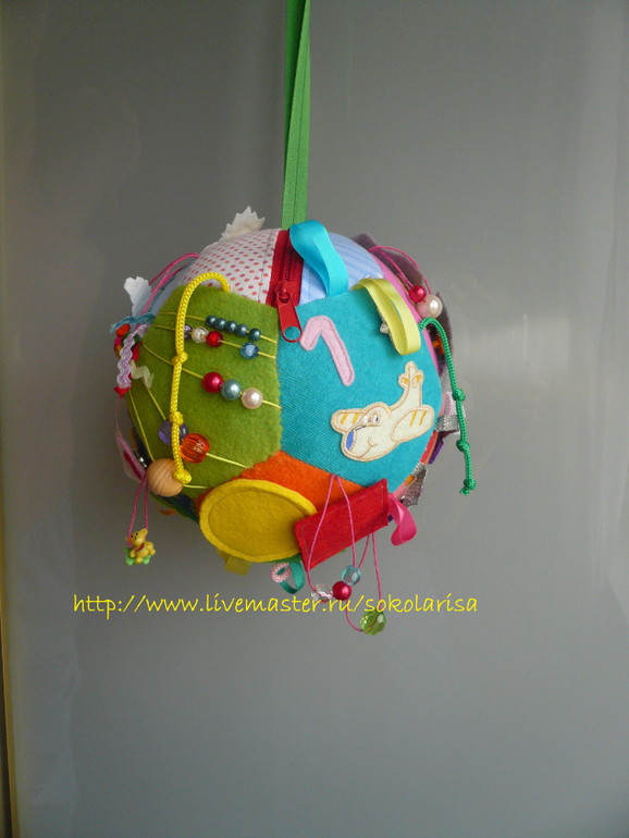 Развивающий мячик