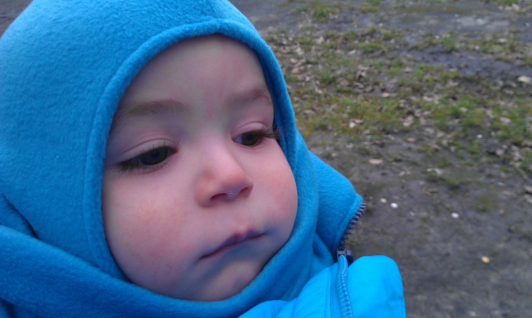 Тадамммм!! Наш слингопуховик!!!