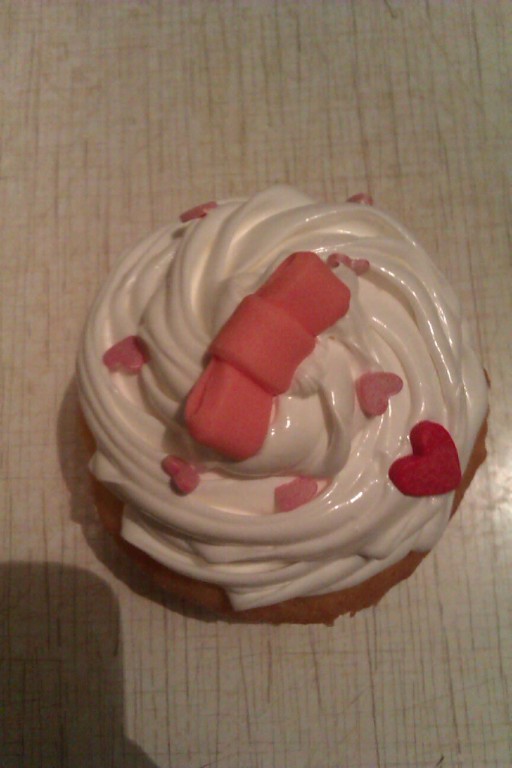 Капкейки с меренгой