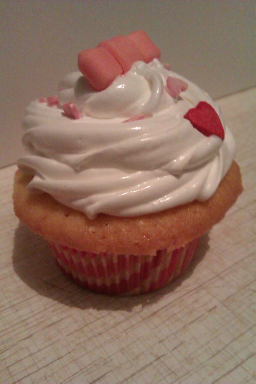 Капкейки с меренгой