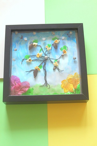 Картина "Весеннее дерево"