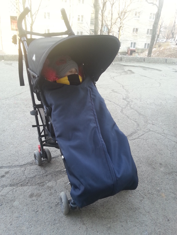 Моя зимняя коляска - Maclaren Volo