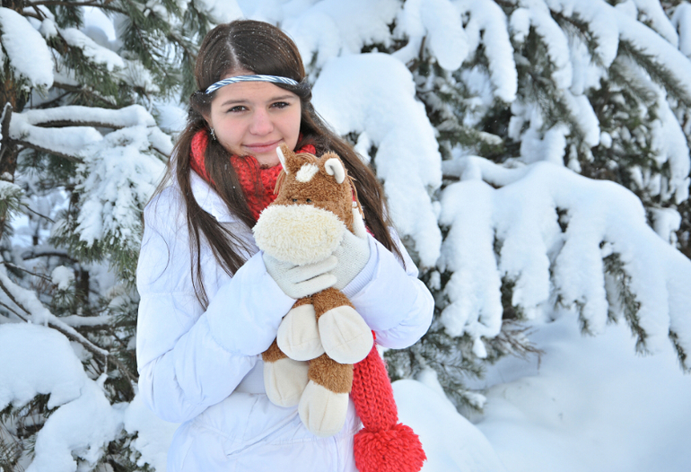 Зимняя сказка  !!! Наша прогулка!!