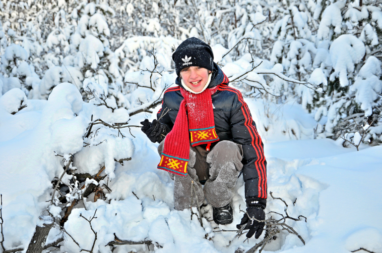 Зимняя сказка  !!! Наша прогулка!!