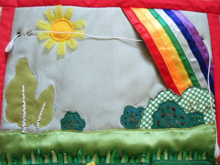 Развивающий коврик - мой подарок доченьке на годик