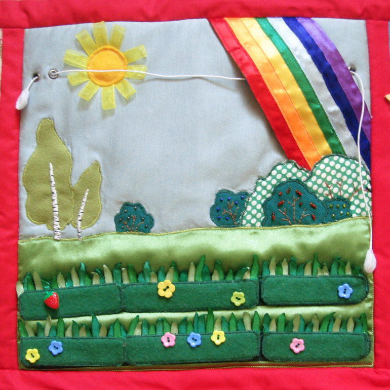 Развивающий коврик - мой подарок доченьке на годик