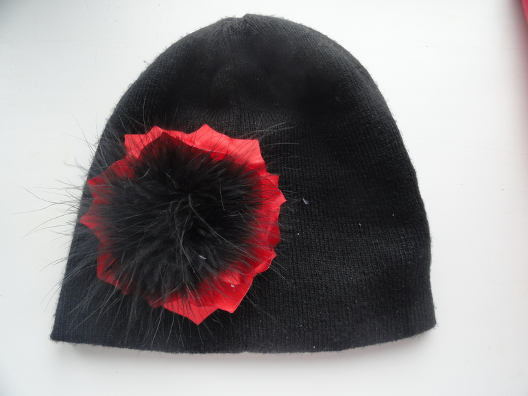 Цветочки для шапочек