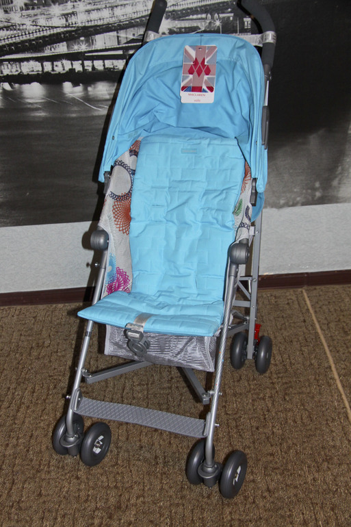 Maclaren Volo Silver Rotary Print 2014