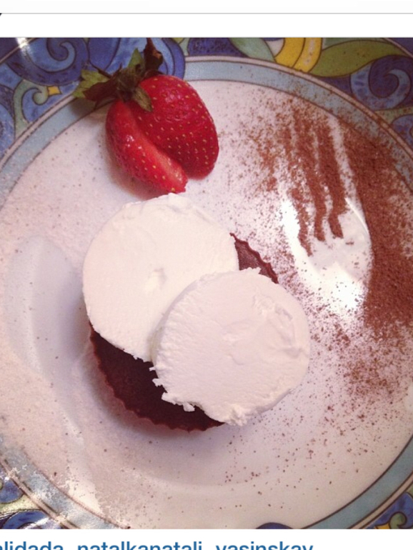 Шоколадный фондан!!