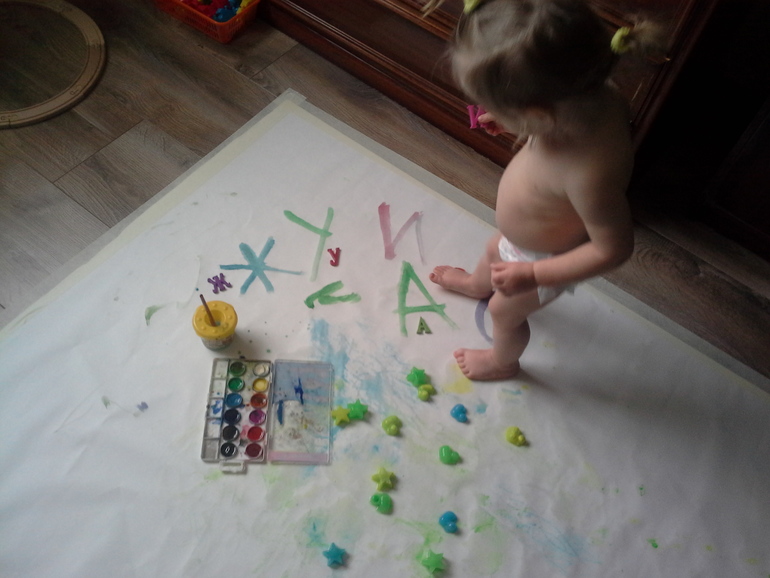 Рисуем льдом и прочие рисовательные занималки