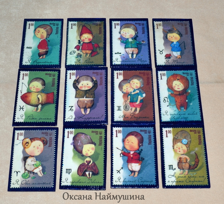 Магнитики - Знаки Зодиака