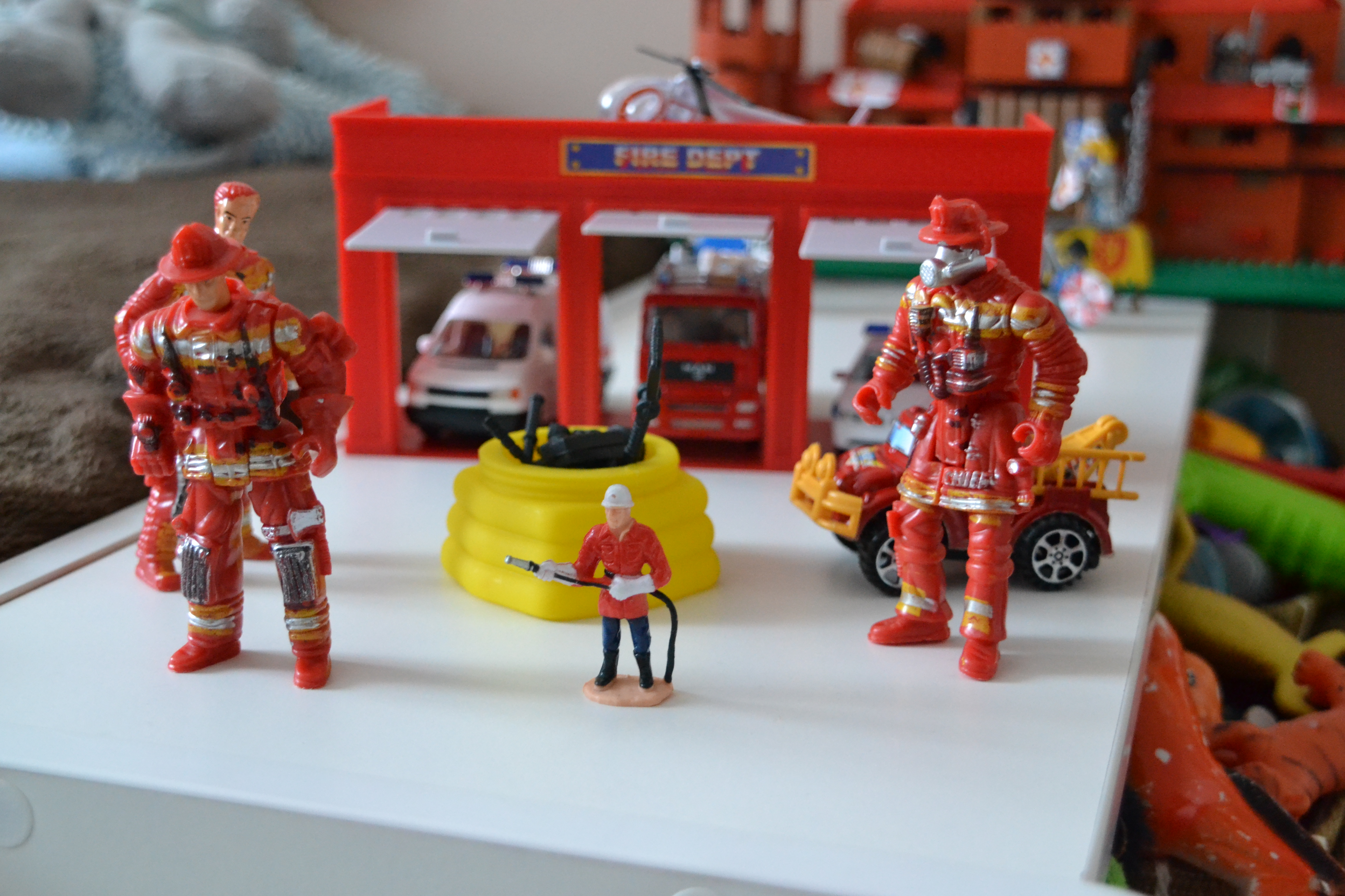 Играем в пожарников