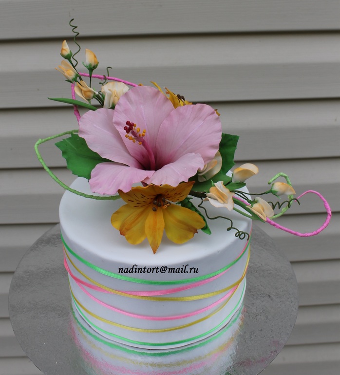 Букетик цветочков для свекрови!