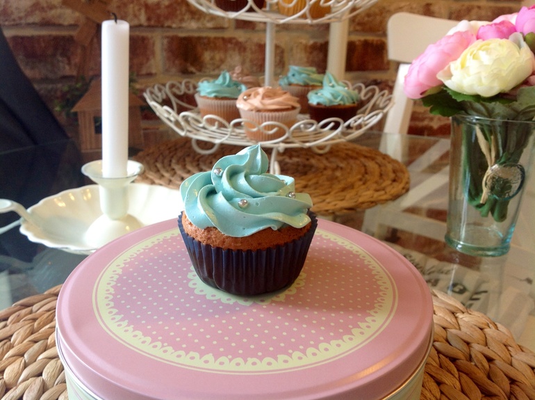 Первые капкейки :)