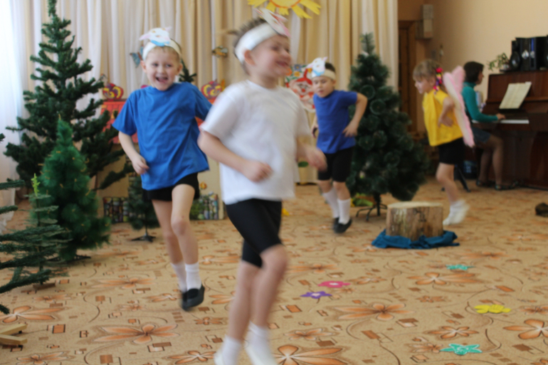 Открытое занятие в старшей группе