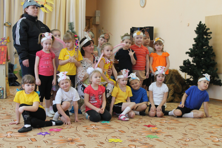 Открытое занятие в старшей группе