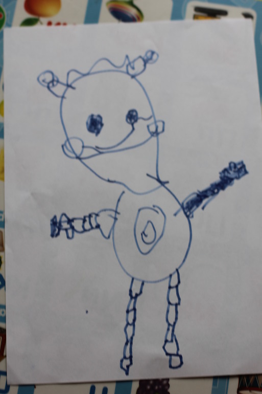 Андрей рисует