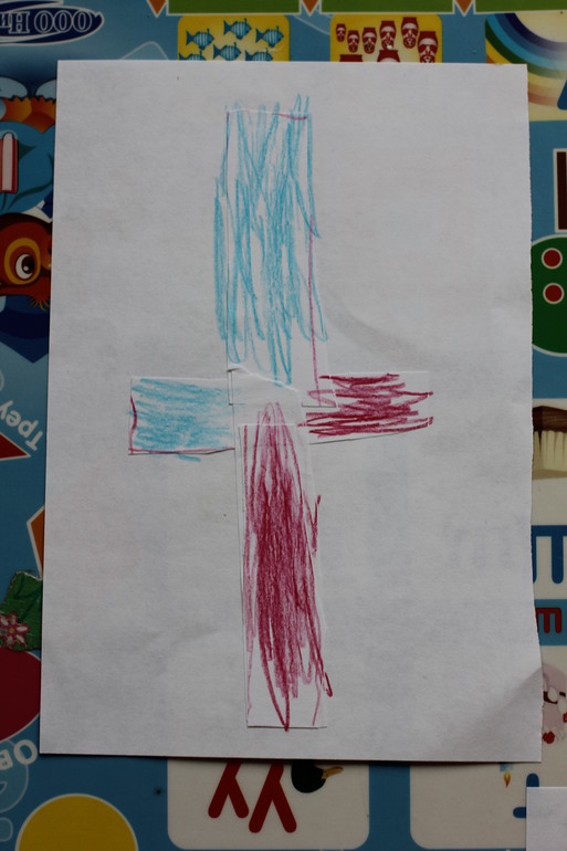 Андрей рисует