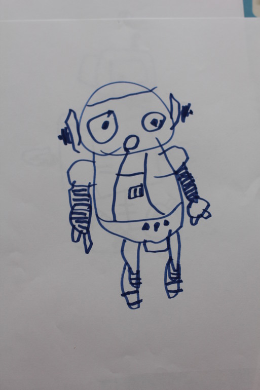 Андрей рисует